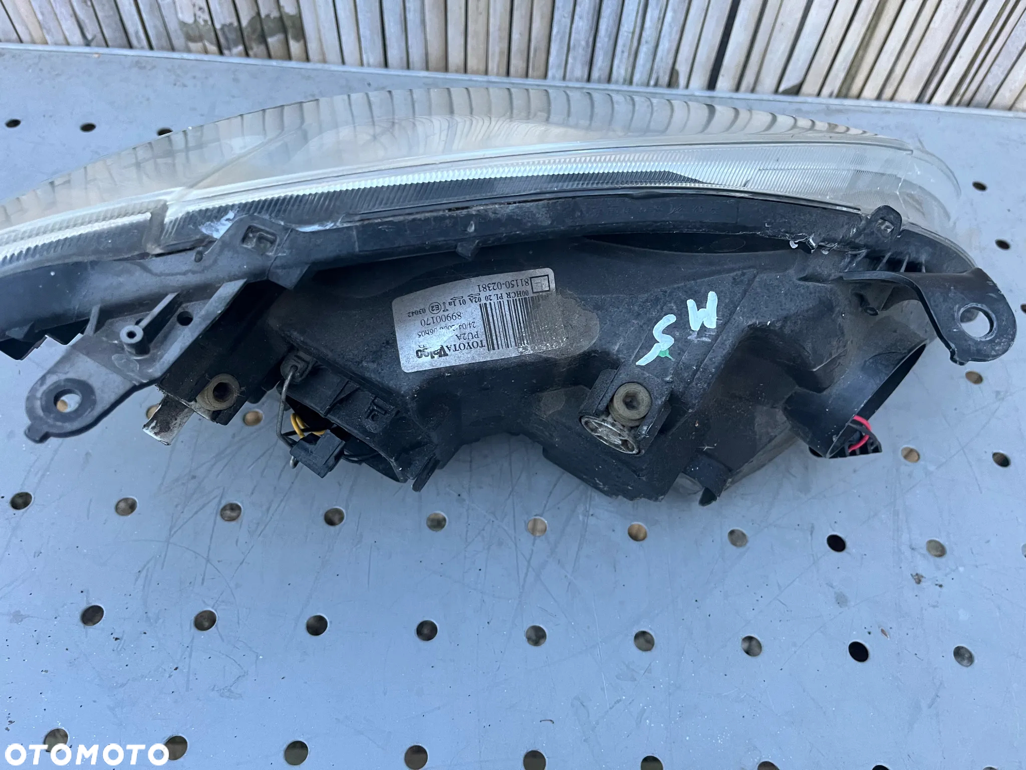 Toyota Corolla E12 lift lampa przednia lewa - 3