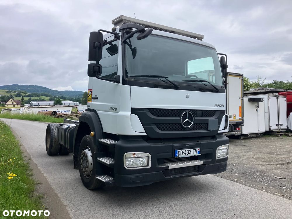 Mercedes-Benz Mercedes Axor 1829  Rama do zabudowy kiper beczka hakowiec laweta - 2