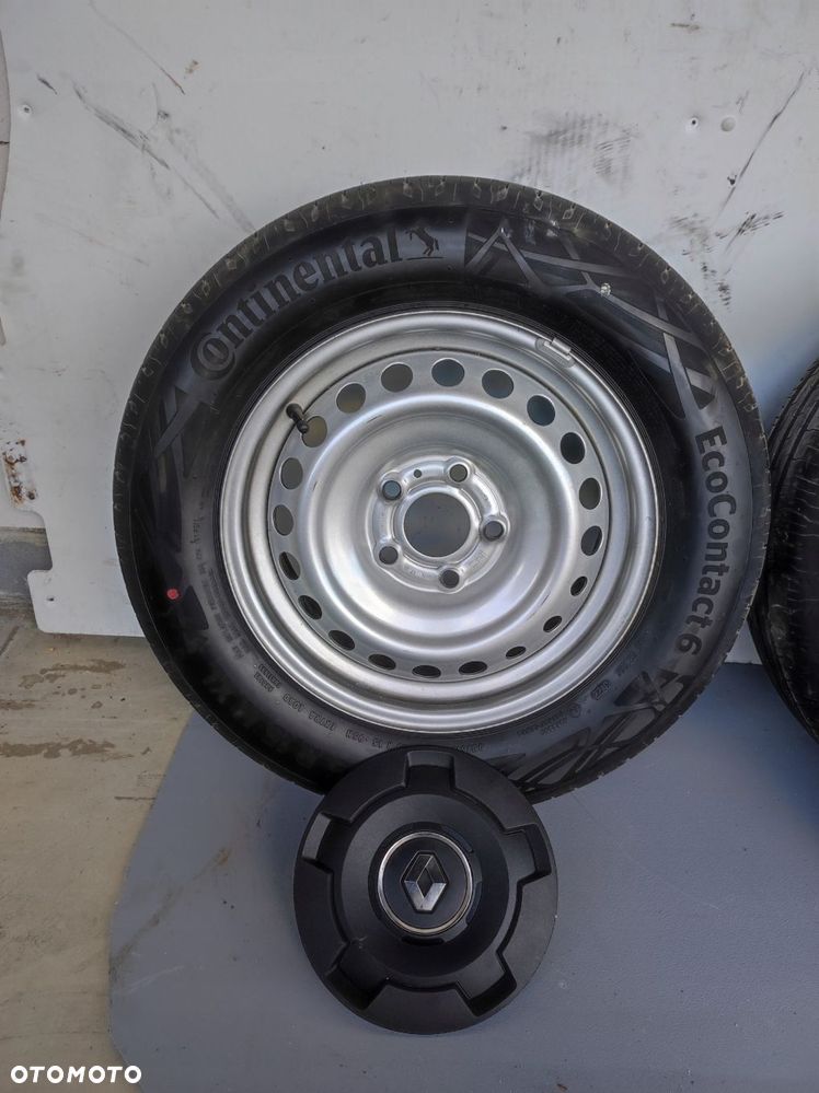 koła letnie felgi stalowe stalówki kołpaki zaślepki r15 renault kangoo iv 4 - 2