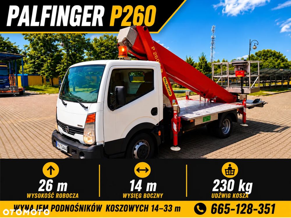 Palfinger P260B (26m w bok 14m)Nissan CABSTAR - 1