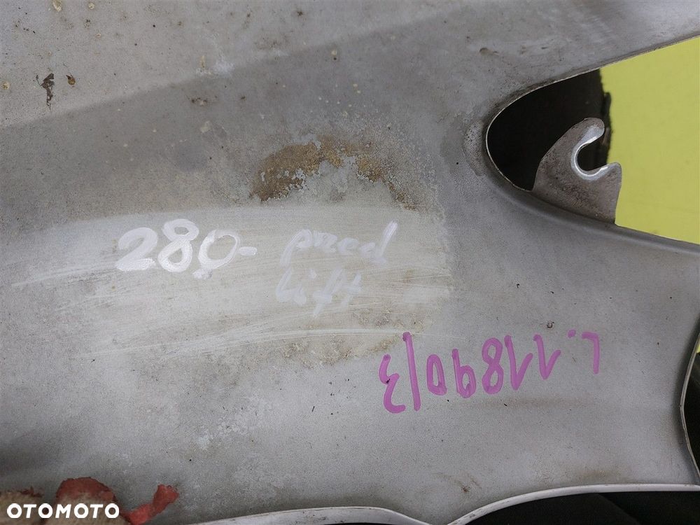 Błotnik przedni lewy OPEL CORSA D 2006-2014 10U / Z474 BIAŁY - 11