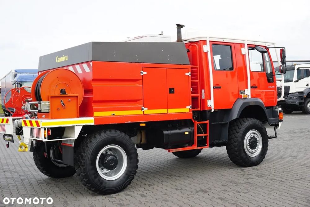 MAN / LE 220 / 4 X 4 / DOKA / STRAŻ POZARNA - 35