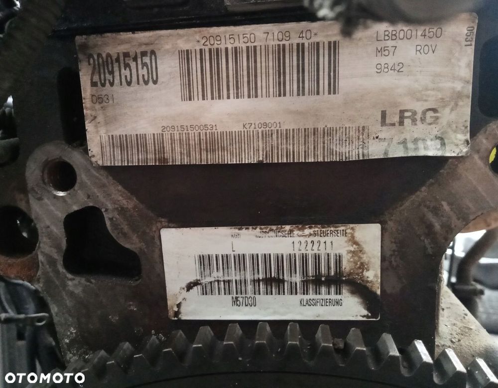 SILNIK KOMPLETNY BMW RANGE ROVER III 3.0D M57D30 - 7