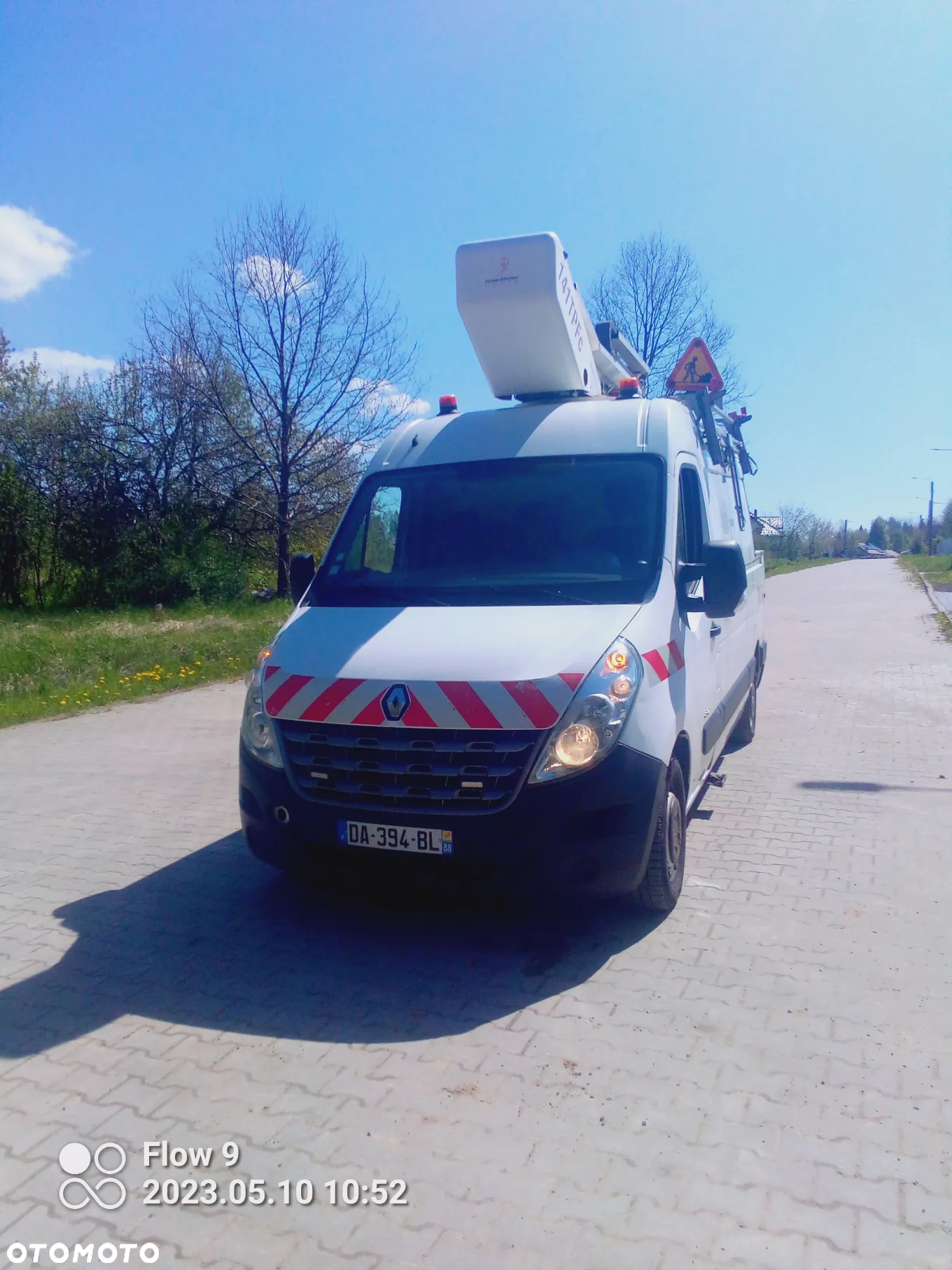 Renault Master. Podnośnik koszowy 14m . France Elevateur - 5