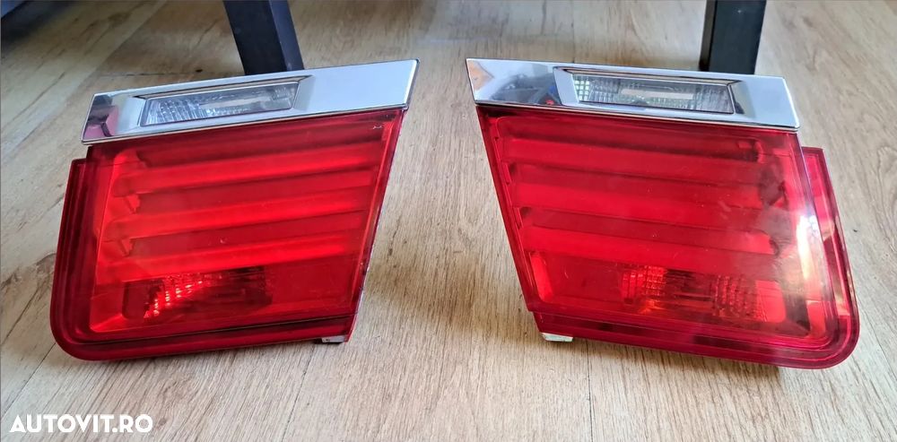 Stop tripla lampa stanga dreapta spate aripa 2008-2009-2010-2011-2012 model cu tenta rosie fara facelift bmw F01 F02 F03 F04h - 1