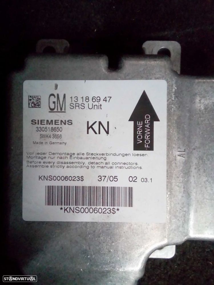 Centralina De Airbags Opel Vectra C (Z02) - 2