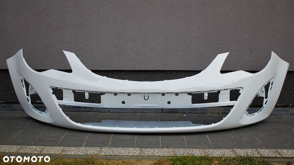 ZDERZAK PRZEDNI PRZÓD OPEL CORSA D LIFT 11-14 KOLOR BIAŁY 474 Z474 Y474
