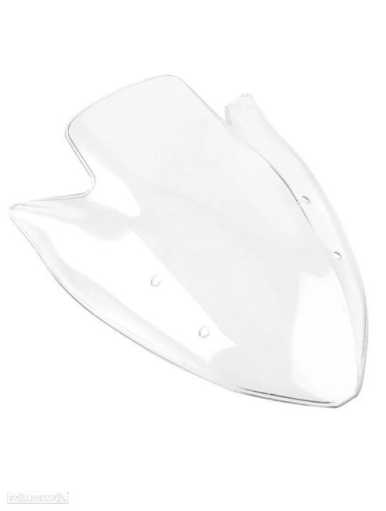 viseira nova kawasaki z1000 ano 2003 ate 2006 vidro bolha - 3