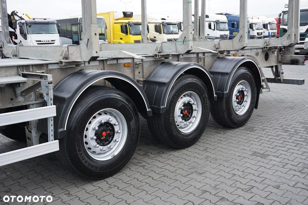 Zaslaw / KŁONICOWA / DO DREWNA / WAGA 6 400 KG / OŚ PODNOSZONA - 8