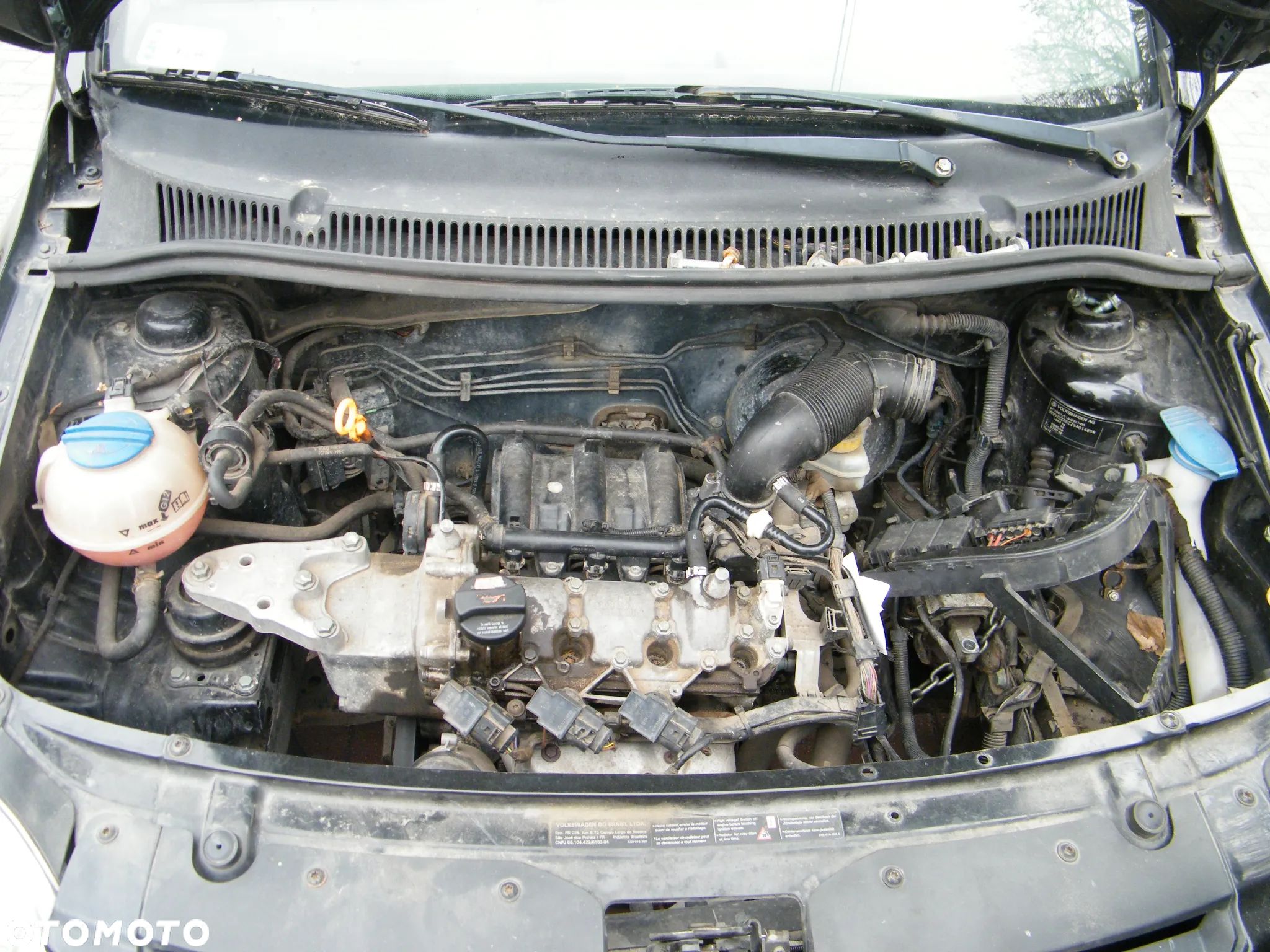 Słupek silnika BMD VW Fox Fabia I Ibiza III Polo 9N - 1