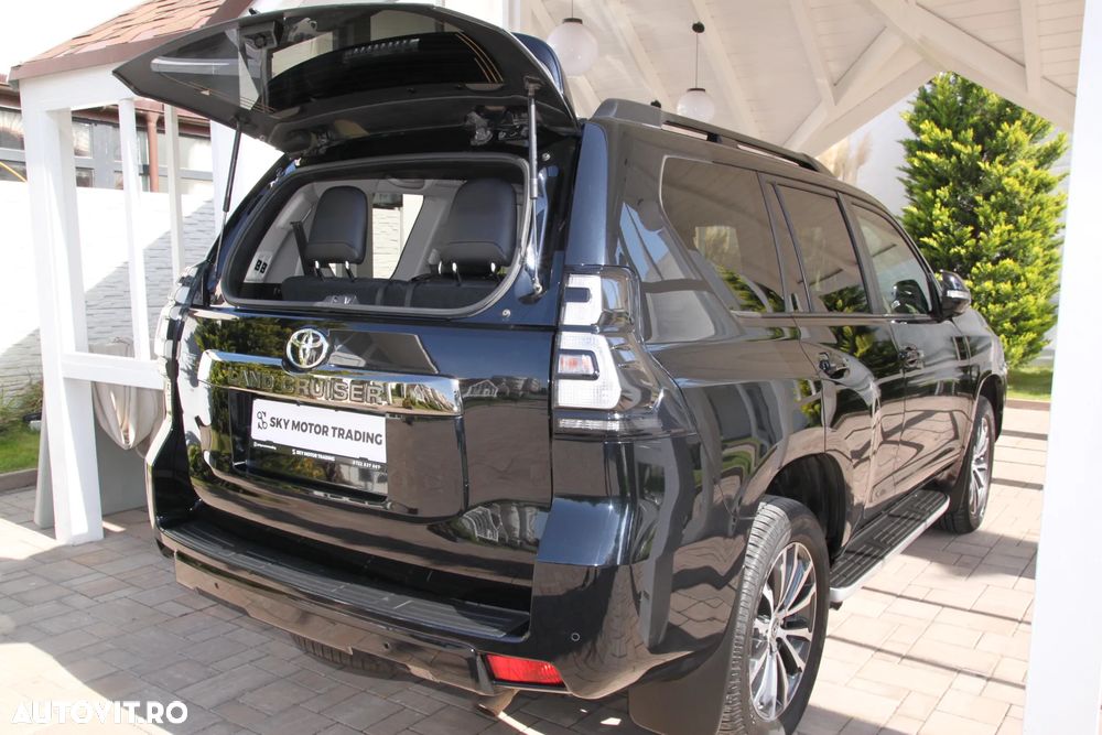 Toyota Land Cruiser 2.8l D-4D 204 CP A/T 7 locuri Luxury AVS Black - 15