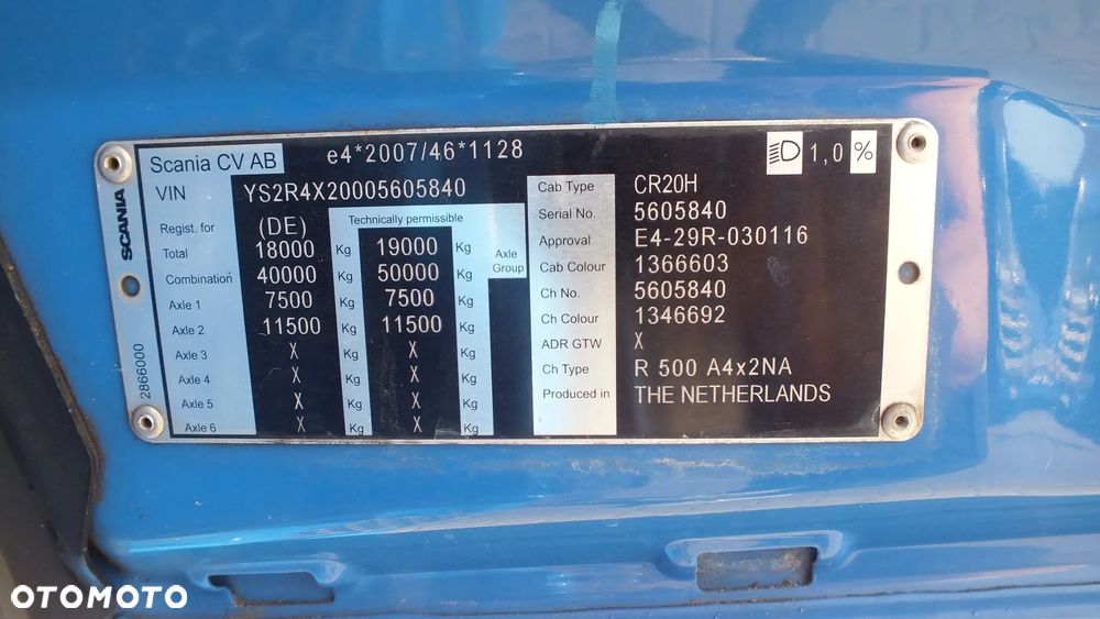 Scania S 500 hydraulika - 13