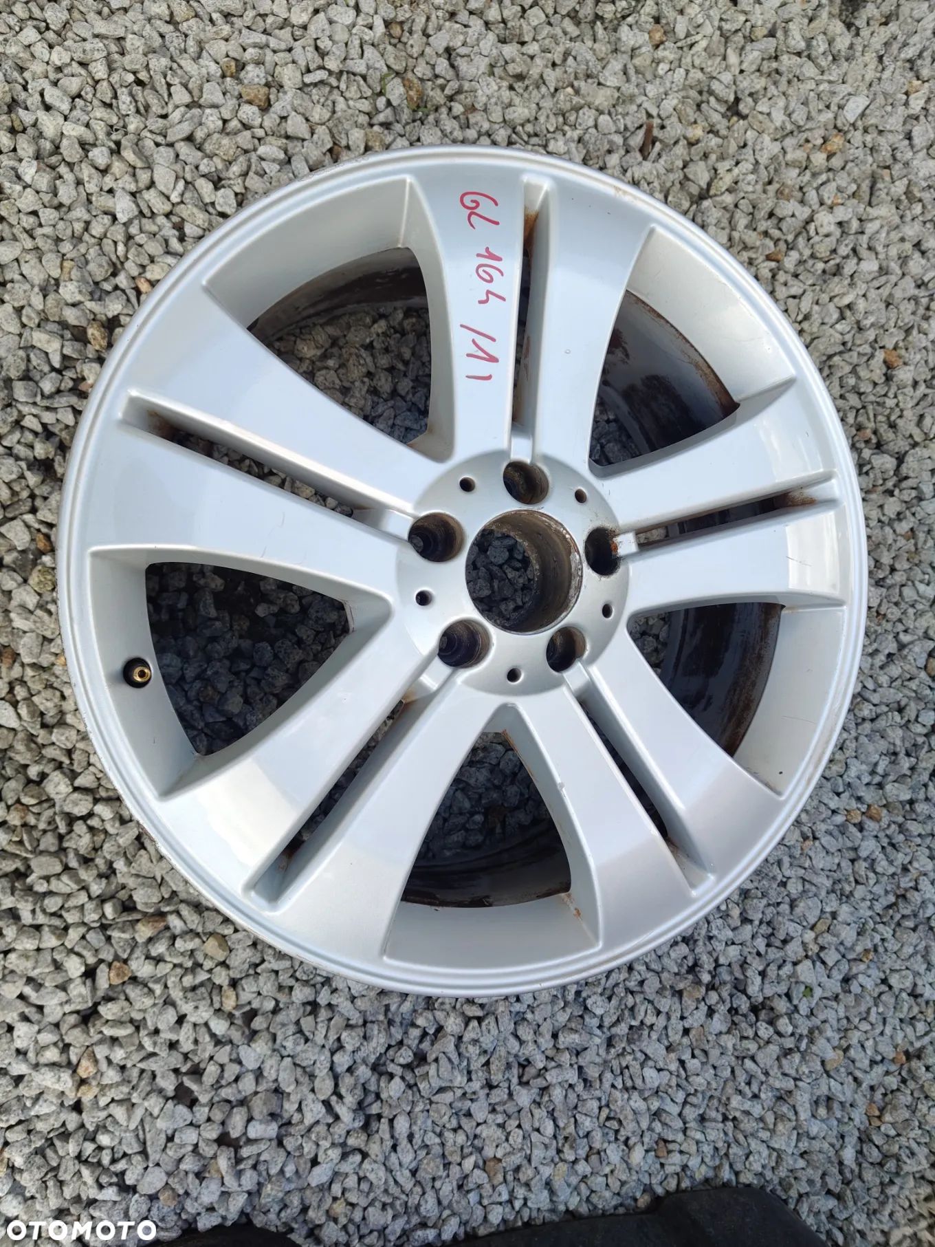 Mercedes Gl X164 Ml w164 Oryginalna Felga Aluminiowa Koło 19 a1644012102 - 1