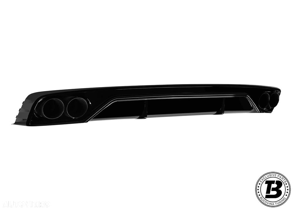 Pachet Prelungiri Difuzor compatibil cu Audi SQ8 ABT Design - 4