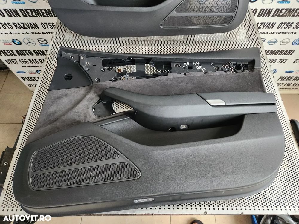 Fata Tapiterie Usa Fata Spate Audi A8 4H D4 Volan Stanga Alcantara An 2010-2011-2012-2013-2014-2015 - 7