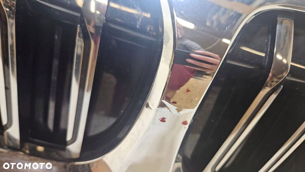 zderzak przód przedni grill roleta bmw 3 g20 sportline 7468359 - 7