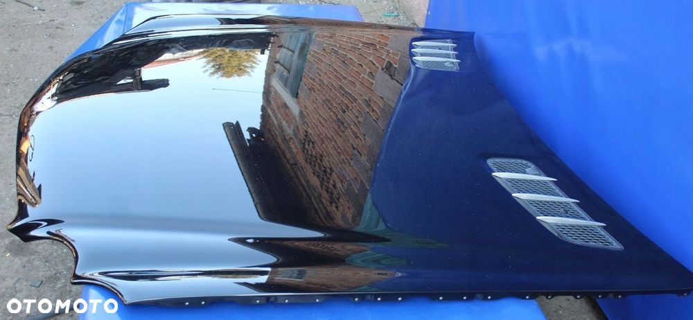 Maska pokrywa silnika kompletna Mercedes SL R230 W230 SL500 SL350 kolor 197 - 10