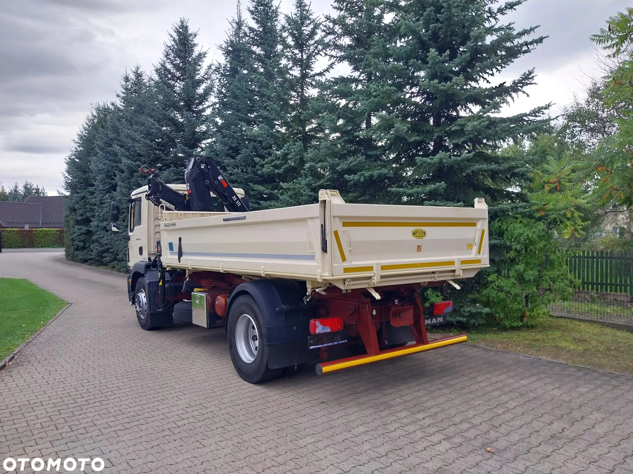 MAN TGM 18.320/ 3-str. Meiller z HDS HIAB 111 - 9