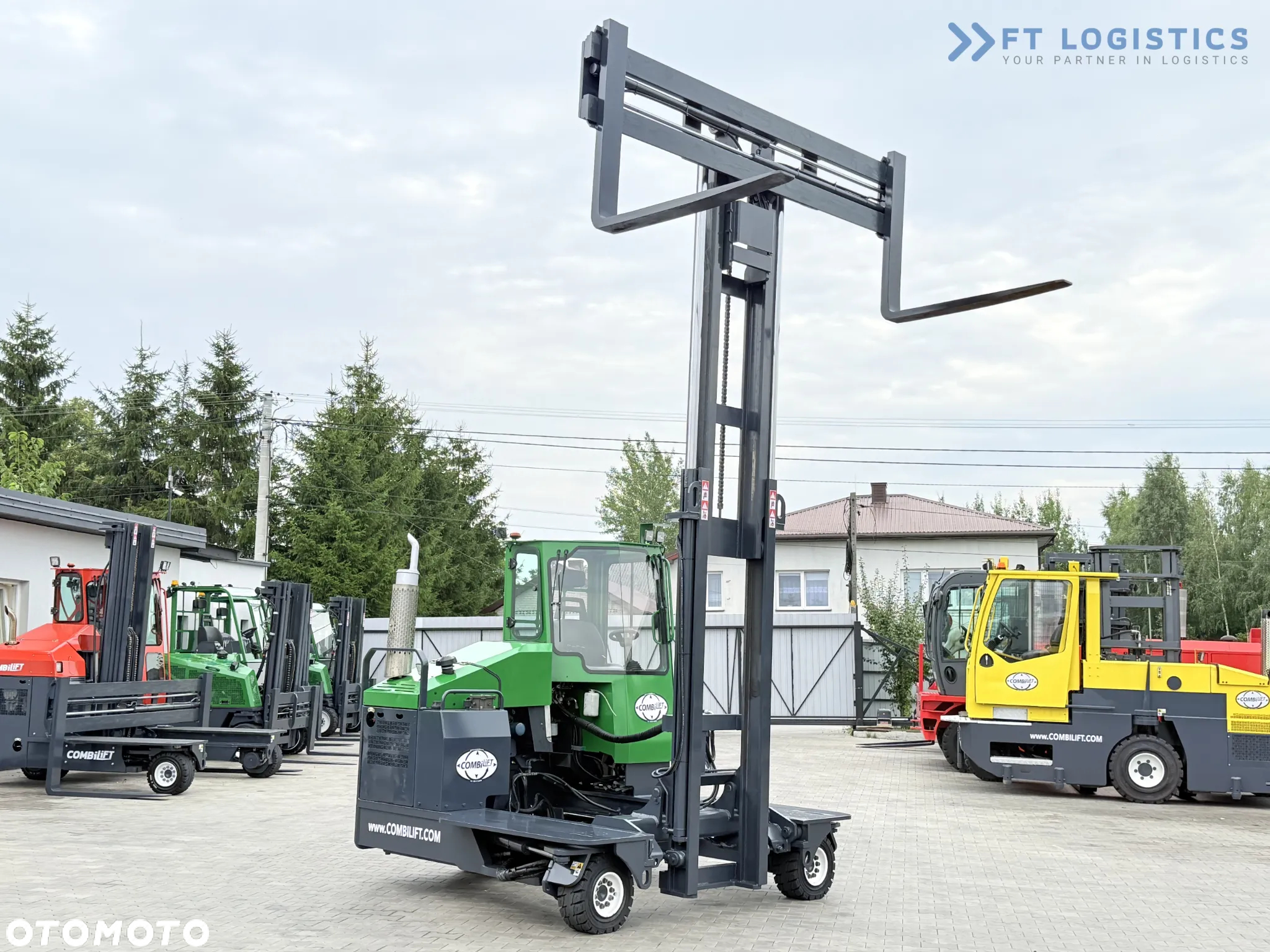 Combilift C4500 / DIESEL / DUPLEX 4000MM / SZEROKI POZYCJONER WIDEŁ / OGRZEWANIE / PEŁNA KABINA / STAN IDEALNY / Szeroka oferta wózków czterokierunkowych i bocznych, dopasowanych do różnorodnych potrzeb i zastosowań - 37