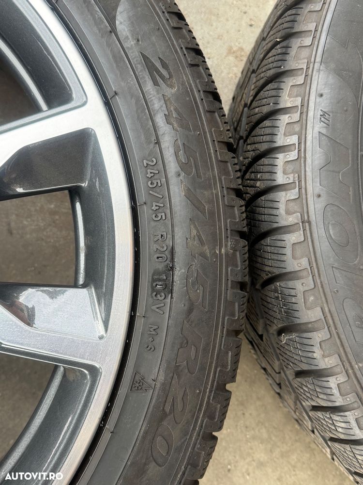 Vând jante originale BMW X3-X4 G01-G02 pe 20” cu anvelope de iarnă - 8