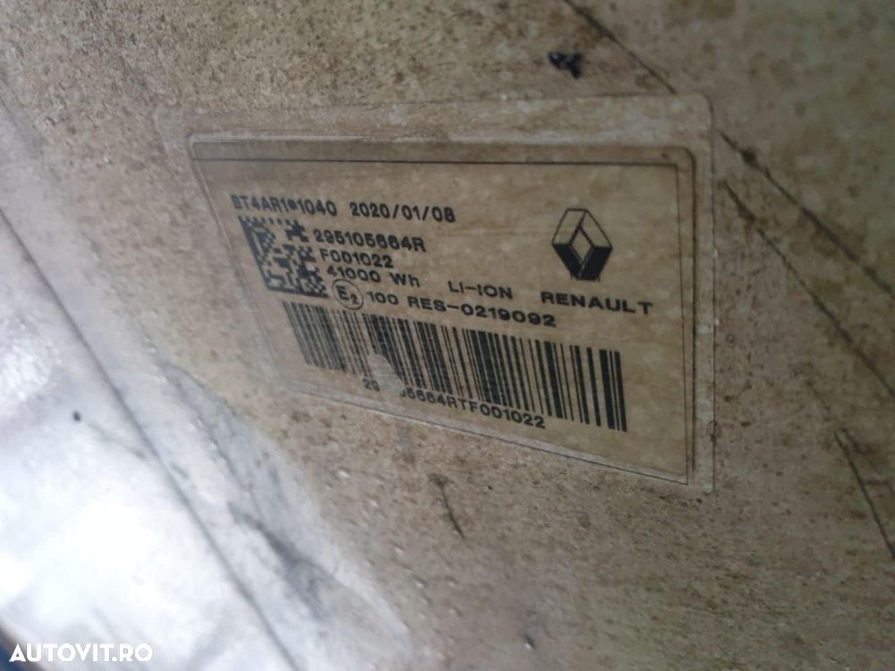 Baterie electrica/ acumulator renault zoe 2020 40kw 295105664r - 5