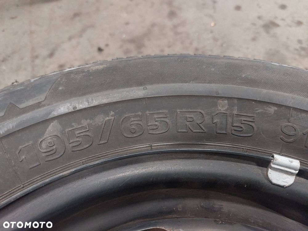 FELGA OPONA KOŁO 5X100 6Jx15 ET38 FI57,1 195/65R15 MICHELIN GOLF IV - 3