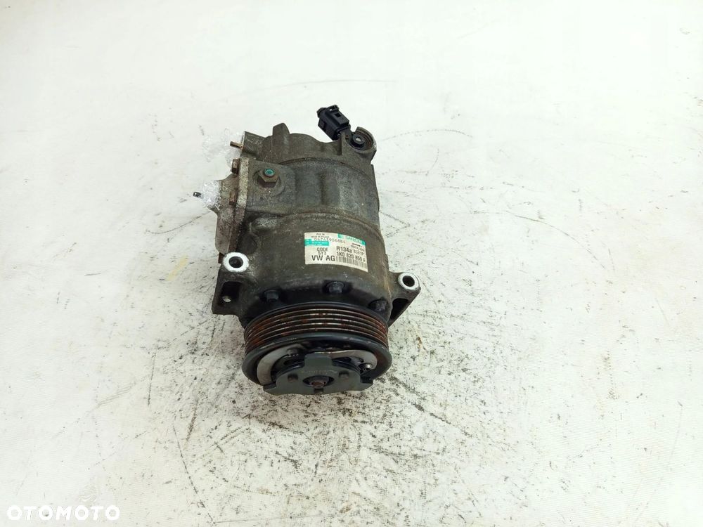 SPRĘŻARKA KOMPRESOR KLIMATYZACJI 1K0820859F VW GOLF PASSAT JETTA 2.0 TDI - 4