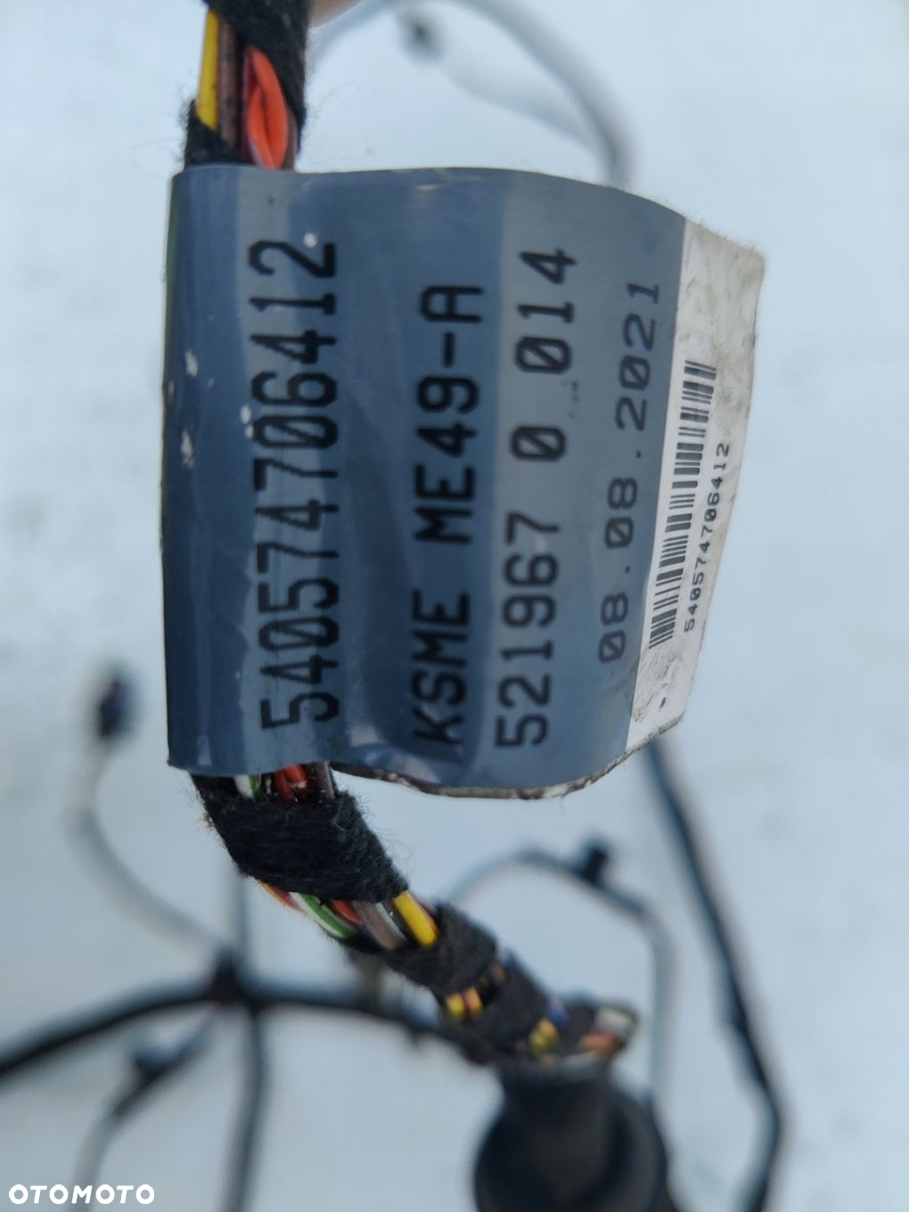 AUDI A4 B9 WIĄZKA ZDERZAK TYŁ 8W0941104AC - 3