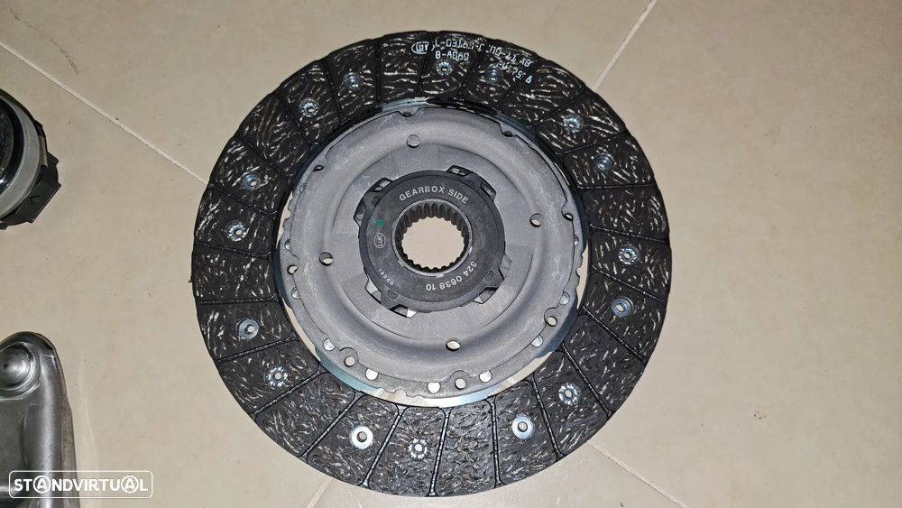 Kit de embraiagem completo LUK REPSET DMF Bmw 240mm semi novo - 4