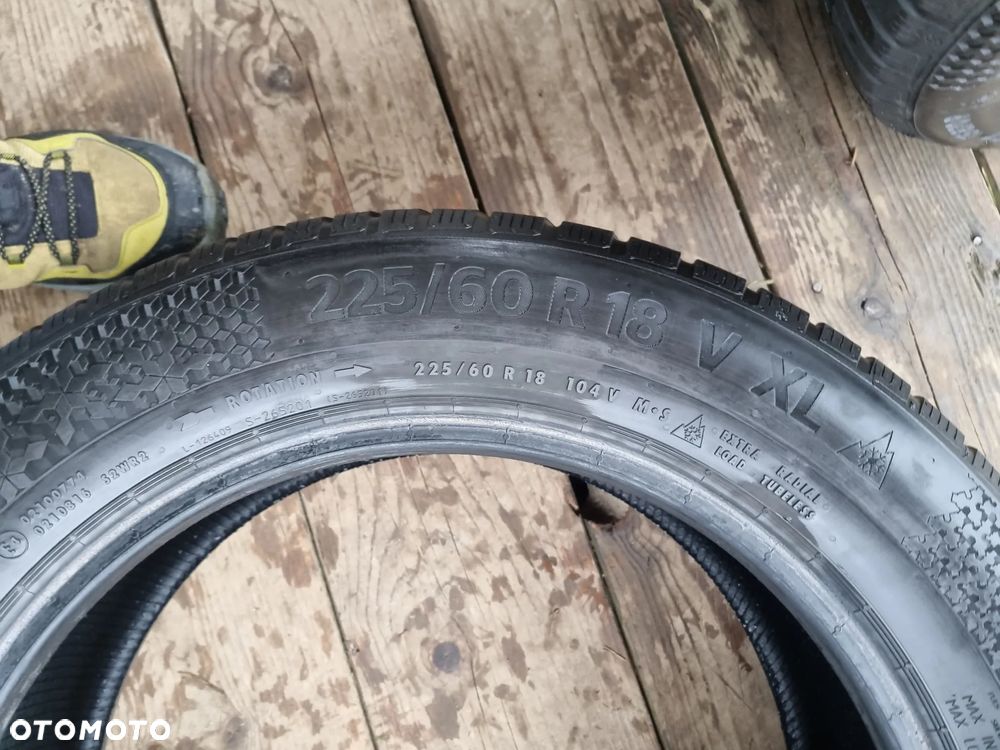 Opony Continental WinterContact TS870P 225/60R18 2022r,6,5/6mm bdb stan - 11