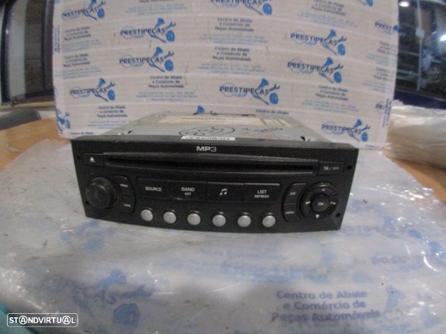 Radios 9665751777 CITROEN C4 B5 FASE 2 2008 1.6HDI 92CV 5P CINZA ORIGINAL RD4 N1 MP3 03 - 1