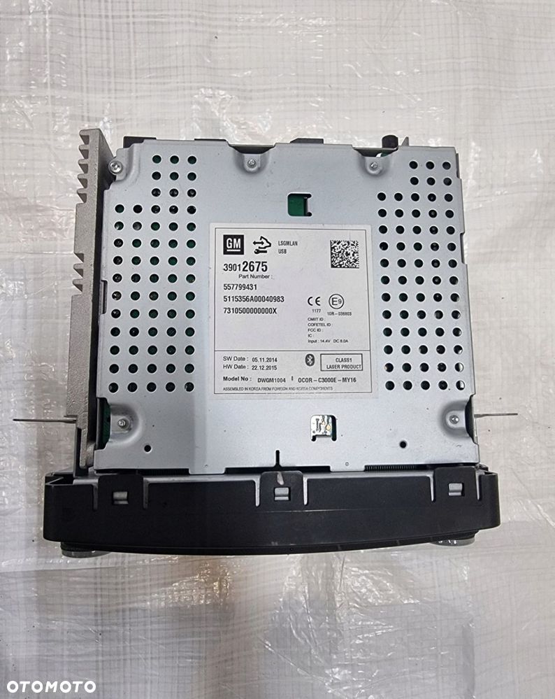 Radio z odtwarzaczem CD Opel CORSA E 39012675 - 2