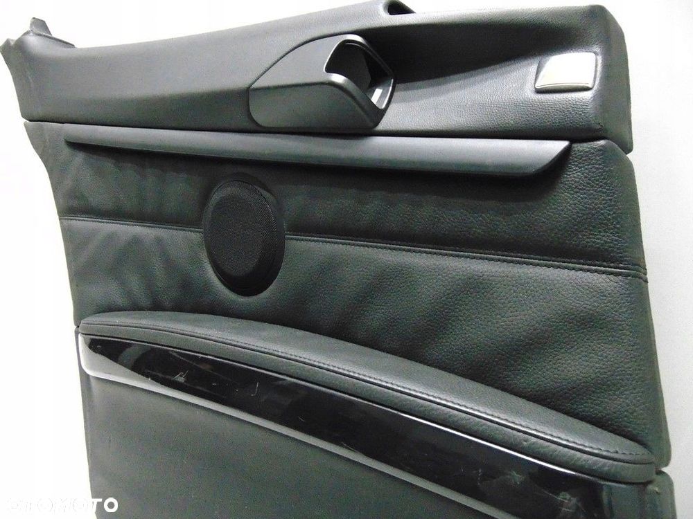 TAPICERKA BOCZEK LEWY TYŁ BMW E92 COUPE SKÓRA CZARNY - 8