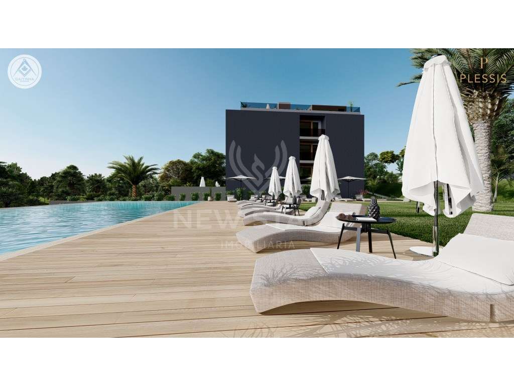Luxuoso Apartamento T2, piscina comum e estacionamento, em Olhão - Grande imagem: 2/20