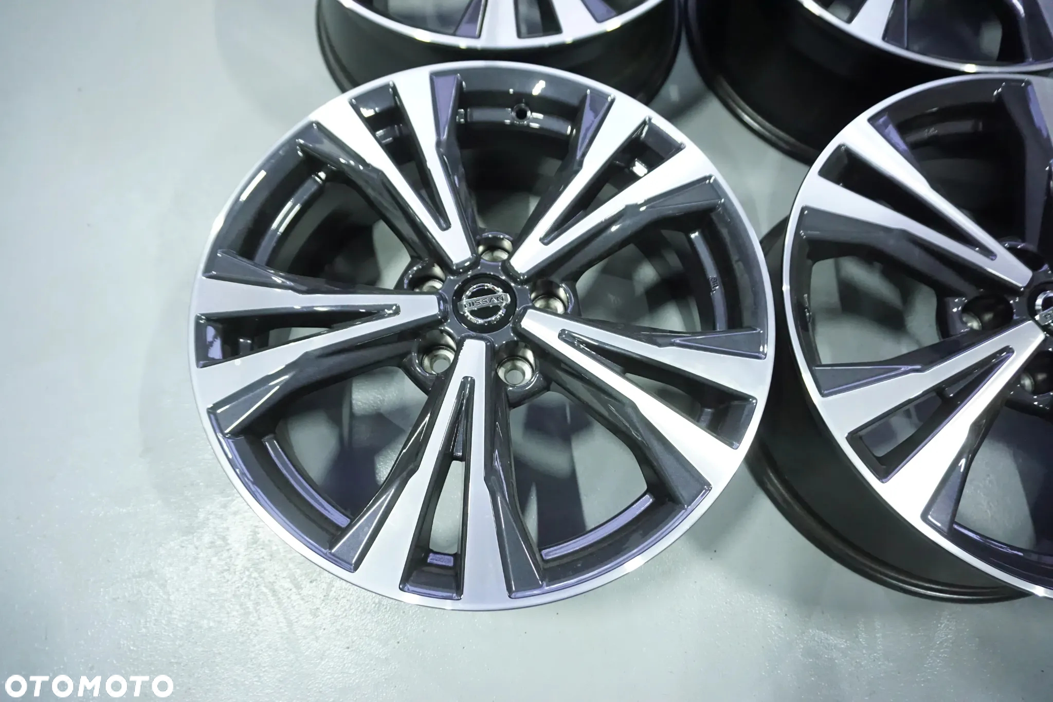 FELGI  ALUMINIOWE 18 NISSAN ARIYA NISMO  PULSAR JUKE QASHQAI LEAF X-TRAIL PRIMERA ET40  ORYGINAŁ NOWE - 5