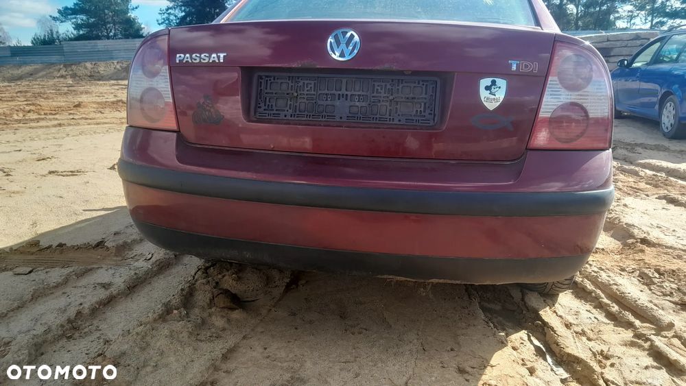 VW PASSAT B5 LIFT FL SEDAN ZDERZAK TYLNY TYŁ KOMPLETNY LB3Y nr. 13/3 - 1