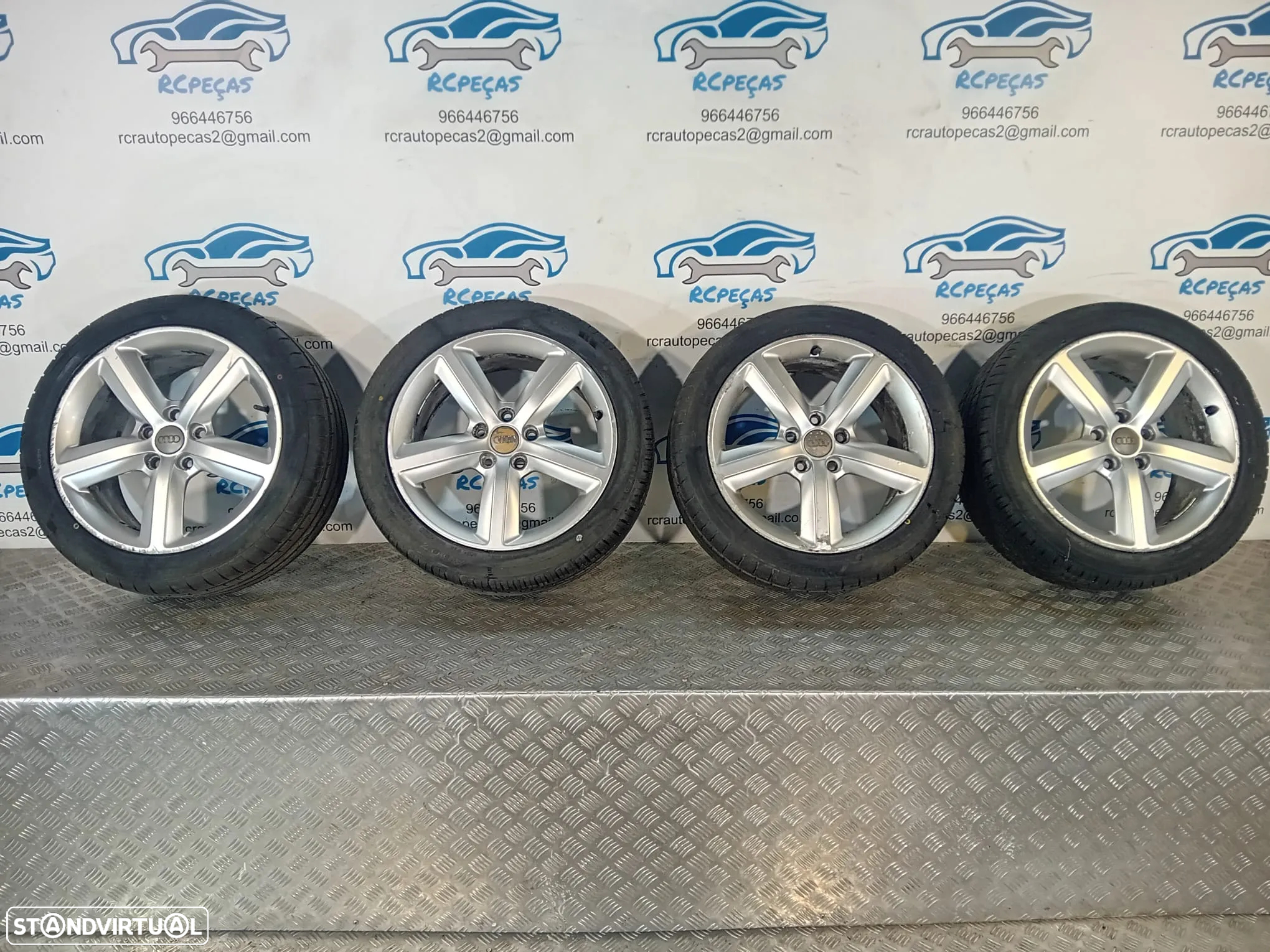 Jantes 17 originais Audi A3 8P S-line Ronal 8P0601025AL - 3