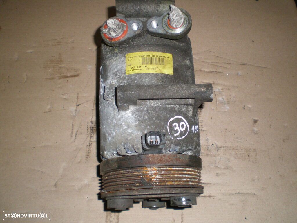 Compressor AC 3M5H19D629CF FORD FOCUS CMAX 2004 1,6 TDCI 0P DIESEL HCC  HALLA CLIMATE CONTROL CORP - 1