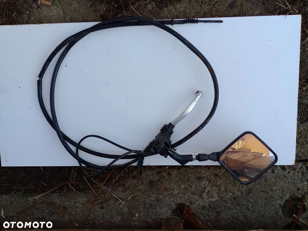 Manetka, linka gazu, linka hamulca, ręczny, lusterka, przełącznik Yamaha Majesty YP 250 1998r. - 17
