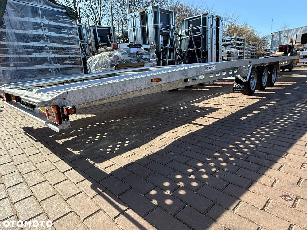 Gala BBG Laweta Gala raz łamana 8,5x2,05m 3 osie DMC 3500kg koła 195r13c super lekka 850 kg dostawa MOTOMUS - 2