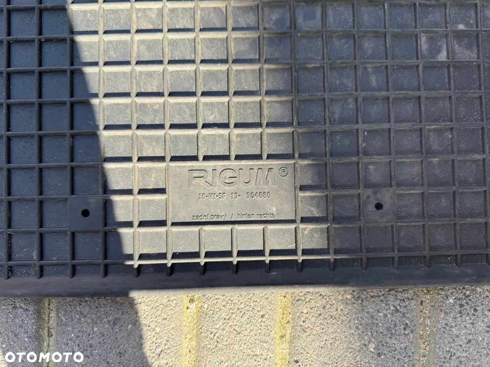 Wycieraczki dywaniki gumowe komplet Toyota Land Cruiser 150 LC150 - komplet - 5