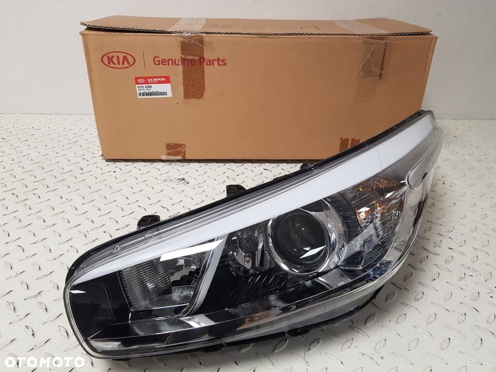 NOWA ORYGINALNA LAMPA LEWA PRZÓD PRZEDNIA KIA CEED 2 II 12-18 REFLEKTOR LEWY KOMPLETNY 92101-A2000 - 2