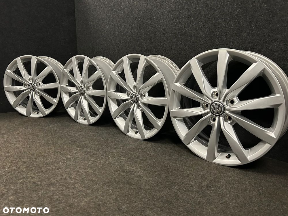 Alufelgi VW Golf 7, 6, 5, Sportsvan, Touran, Caddy 17 cali 5x112 4szt. Ładne! - 1