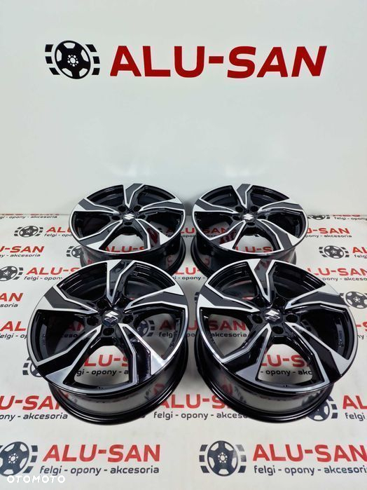 NOWE alufelgi SUZUKI 18" 5x114,3 S-Cross Swift Sport SX4 - Czarne - 3
