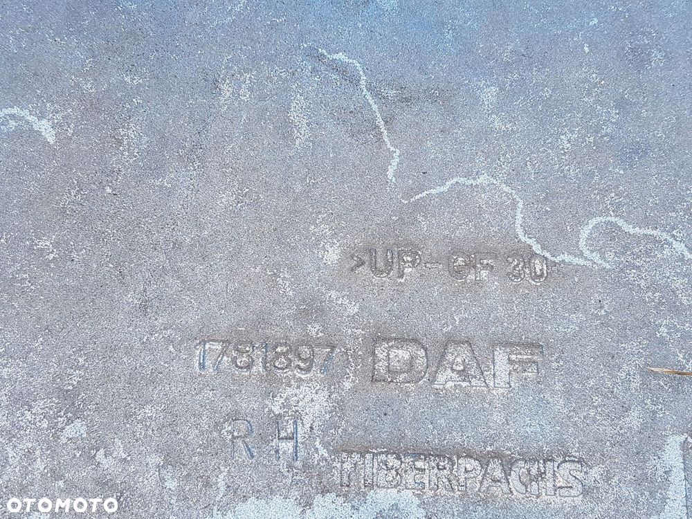 DAF 65 75 85 CF EURO 5 Przedłużenie Kabiny Stopnicy NADKOLE PRAWE 1781897 - 3