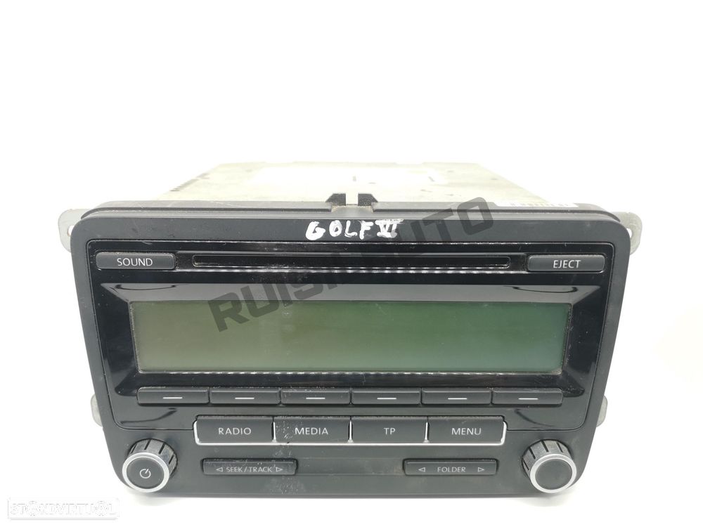 Rádio 1k003_5186aa Vw Golf Vi (5k) [2008_2014] 2.0 Tdi - 1