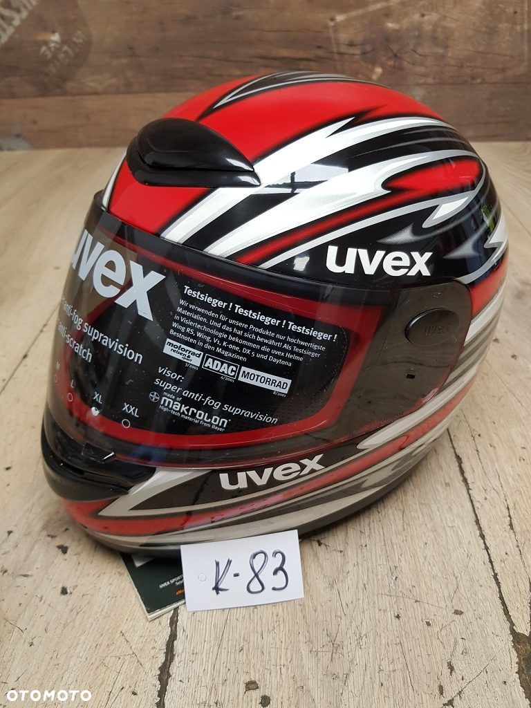 Kask motocyklowy Uvex VX8 Dekor rozmiar XL 61 - 1