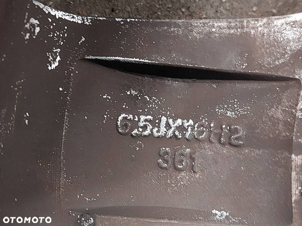 FELGI ALUMINIOWE 4SZT 5x110 6,5Jx16 ET45 FI65,1 SAAB VECTRA KBA 45971 - 9