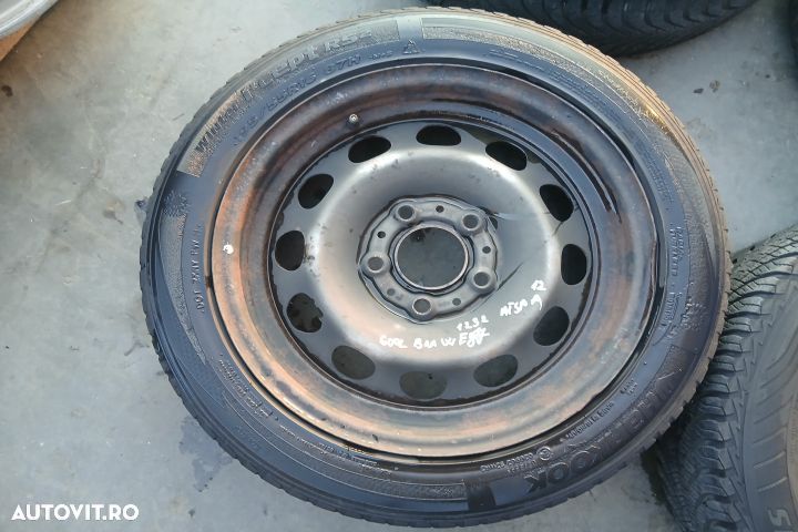 Jante tabla cu anvelope 16 - set 6777784 61/2JX16H2 ET42 195/55 R16 6 - 3