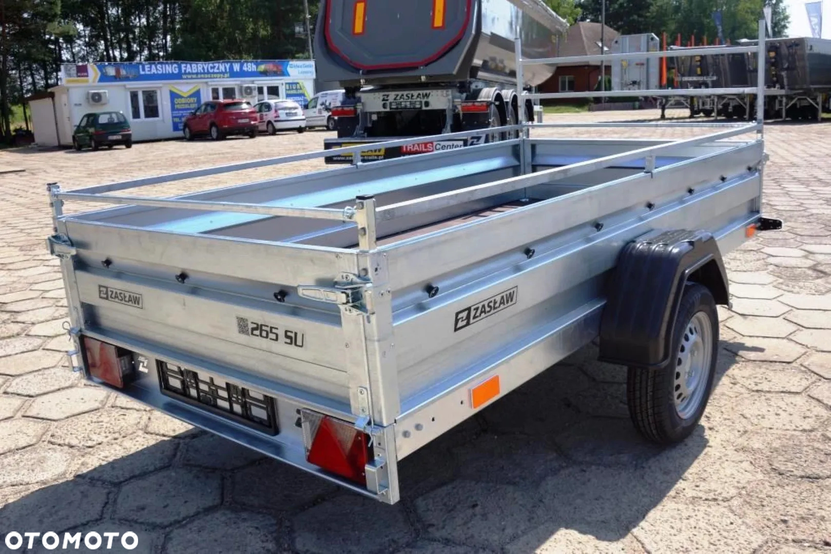 Zaslaw 1 oś, przyczepa prawko B, 750 kg DMC  MOCNA I SOLDNA - 9